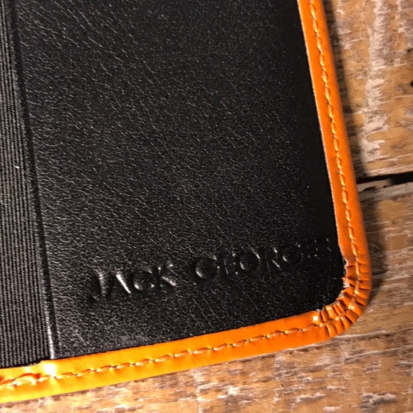 Orange Passport Holder - Picture 4 of 5